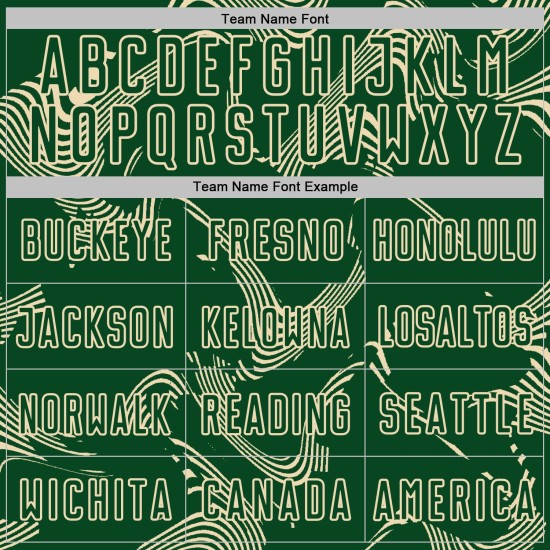 Maillot de football sublimé crème vert sport personnalisé lignes courbes uniforme