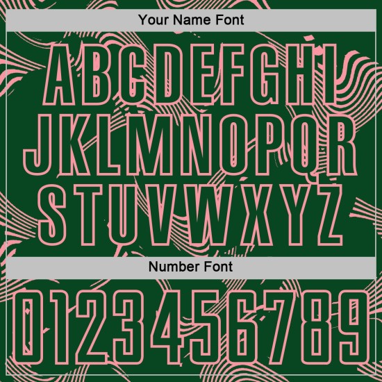 Maillot de football vert à sublimation, uniforme rose, lignes, taille moyenne, personnalisé, sport, courbe