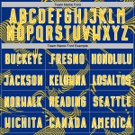 Maillot de football personnalisé à sublimation, lignes courbes jaune-blanc royal Maillot de football personnalisé à sublimation, lignes courbes jaune-blanc royal