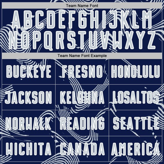 Maillot bleu marine Curve Custom Lines, uniforme argent-blanc, pour le sport, le football, sublimation Maillot bleu marine Curve Custom Lines, uniforme argent-blanc, pour le sport, le football, sublimation