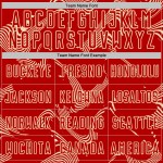 Maillot de sport crème, lignes courbes de football, personnalisé, rouge, sublimation