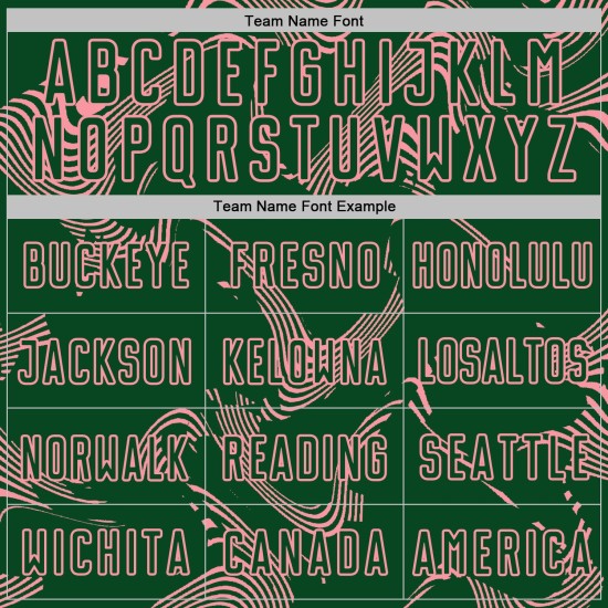 Maillot de football vert à sublimation, uniforme rose, lignes, taille moyenne, personnalisé, sport, courbe