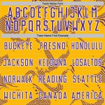 Maillot de football violet et blanc Curve Sports Custom Lines, uniforme doré sublimé Maillot de football violet et blanc Curve Sports Custom Lines, uniforme doré sublimé