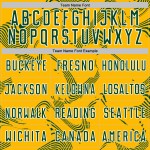 Maillot vert-blanc personnalisé par sublimation Sports Gold Lines Soccer Curve Uniform Maillot vert-blanc personnalisé par sublimation Sports Gold Lines Soccer Curve Uniform