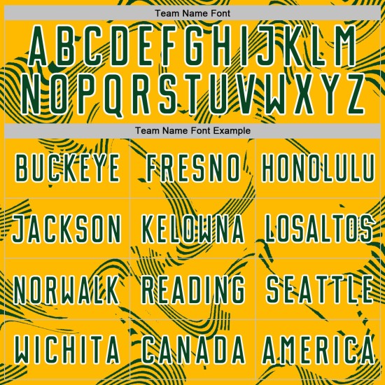 Maillot vert-blanc personnalisé par sublimation Sports Gold Lines Soccer Curve Uniform Maillot vert-blanc personnalisé par sublimation Sports Gold Lines Soccer Curve Uniform