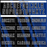 Maillot de sport personnalisé par sublimation, uniforme de football noir et blanc, lignes royales