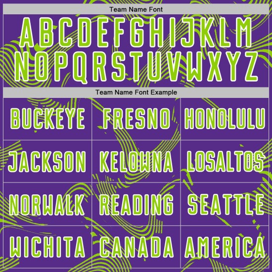 Maillot de football à lignes uniformes, violet, vert fluo et blanc, personnalisé, sublimation Maillot de football à lignes uniformes, violet, vert fluo et blanc, personnalisé, sublimation