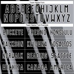 Maillot de football noir et blanc personnalisé à lignes grises par sublimation